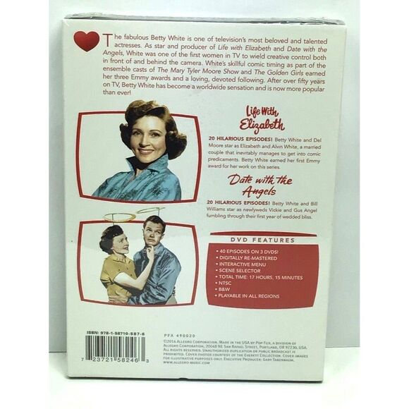 Betty White Collection / The Very Best of Television / 40 TV Episodes / DVD Set - Picture 2 of 2